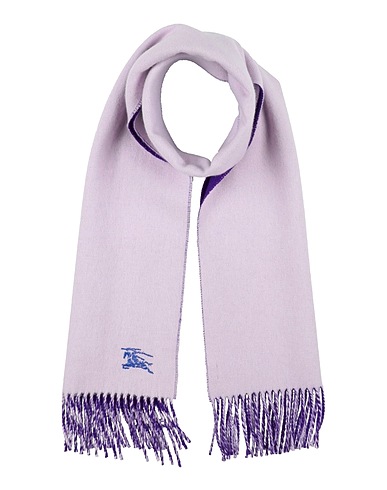 BURBERRY Scarves and foulards Lilac 100% Cashmere