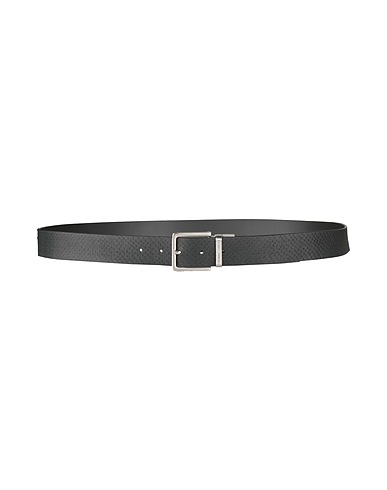EMPORIO ARMANI Cintura in pelle Nero Pelle