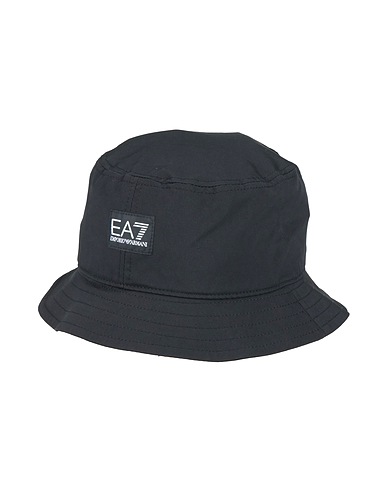 EA7 Cappello Nero 97% Poliestere, 3% Elastan