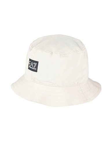 EA7 Hat Beige 97% Polyester, 3% Elastane