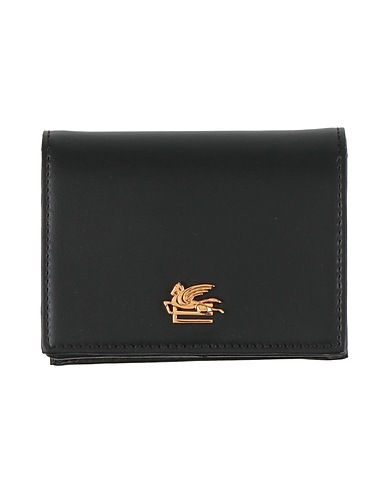ETRO Wallet Black Calfskin