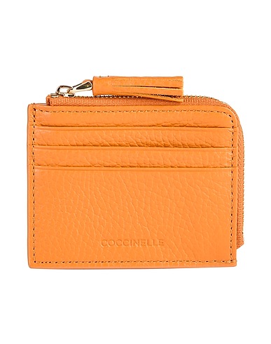 COCCINELLE Small Leather Goods Rust Leather