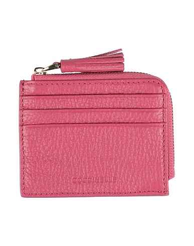 COCCINELLE Small Leather Goods Pink Leather