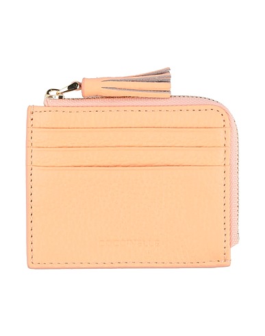 COCCINELLE Small Leather Goods Apricot Leather