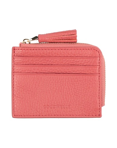 COCCINELLE Small Leather Goods Antique rose Leather