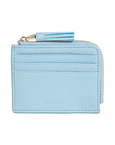 COCCINELLE Kleinlederwaren Hellblau Leder