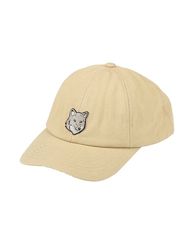 MAISON KITSUNÉ Mützen & Hüte Beige 100% Baumwolle