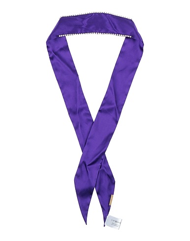 LES INCONNUS Scarves and foulards Purple 100% Silk