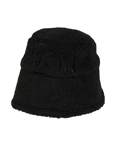 PATOU Cappello Nero 82% Poliestere, 18% Cotone