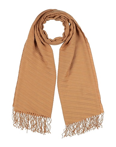 FABIANA FILIPPI Scarves and foulards Camel 65% PES - Polyethersulfone, 35% Viscose