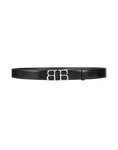 BALLY Leather belt Black Cow leather