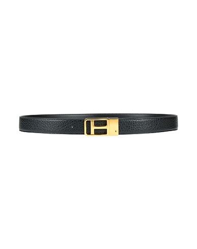 TOM FORD レザーベルト ブラック 革（なめし加工）