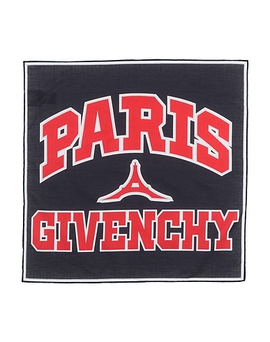 GIVENCHY Scarves and foulards Midnight blue 100% Cotton