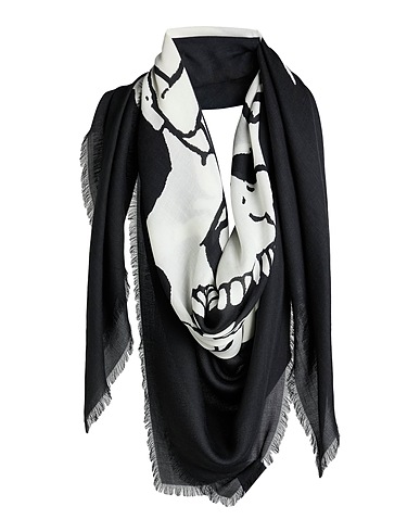 GIVENCHY Scarves and foulards Black 90% Modal, 10% Cashmere