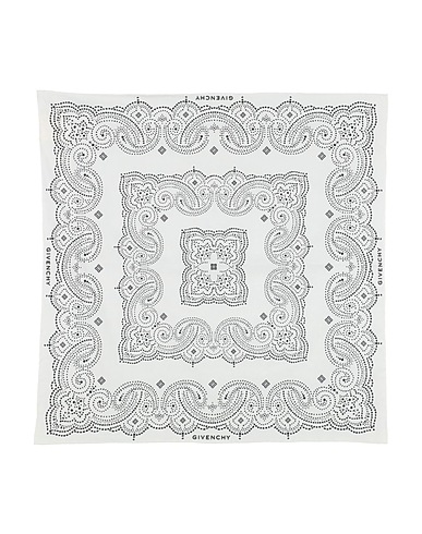 GIVENCHY Scarves and foulards White 100% Cotton