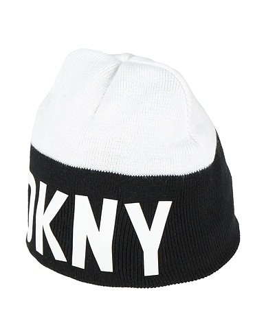 DKNY Hat Beige 50% Acrylic, 50% Cotton