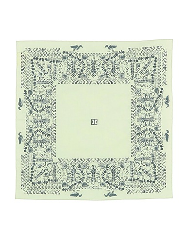 GIVENCHY Sciarpe e foulard Verde chiaro 100% Cotone