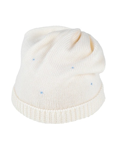 LITTLE BEAR Hat White 100% Virgin Wool