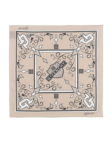 GIVENCHY Scarves and foulards Light brown 100% Cotton