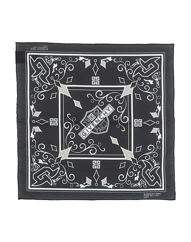 GIVENCHY Sciarpe e foulard Nero 100% Cotone