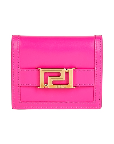VERSACE Wallet FUCSIA Calfskin