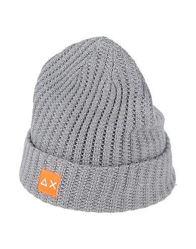 SUN 68 Hat Grey 50% Merino Wool, 50% Acrylic