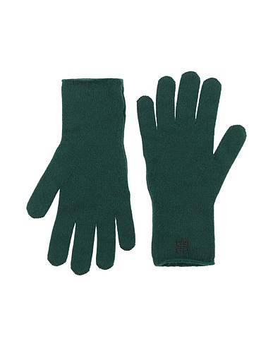 GIVENCHY Gloves Dark green 100% Wool