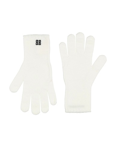 GIVENCHY Guanti Bianco 100% Lana