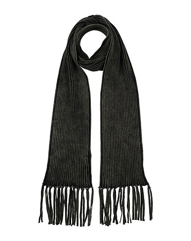 JOHN VARVATOS Scarves and foulards Dark green 100% Cotton