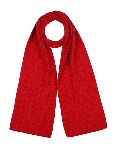 JOHN VARVATOS Scarves and foulards Red 65% Wool, 35% Polyamide