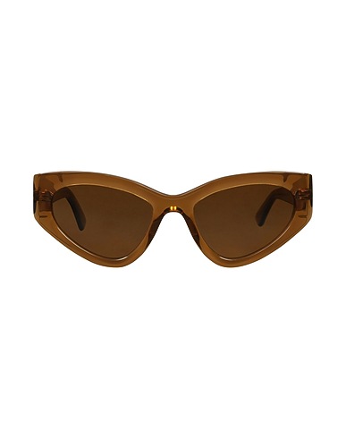 DELARGE Sunglasses Brown PVC - Polyvinyl chloride