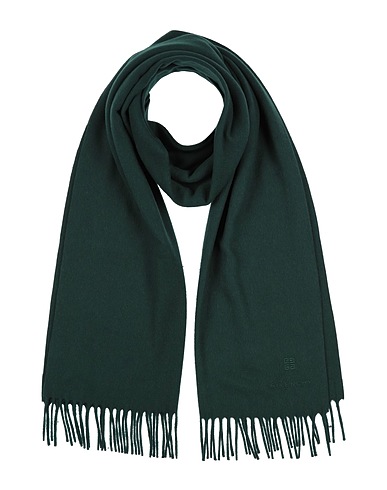 GIVENCHY Scarves and foulards Dark green 100% Cashmere