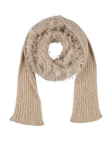 GENTRYPORTOFINO Scarves and foulards Beige 81% Mohair wool, 11% Polyester, 8% Virgin Wool