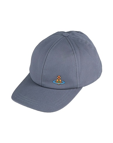 VIVIENNE WESTWOOD Mützen & Hüte Taubenblau 100% Baumwolle