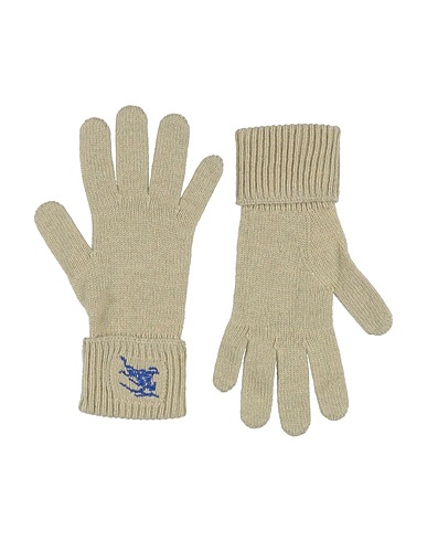 BURBERRY PRORSUM Gloves Sage green 95% Cashmere, 5% Polyamide