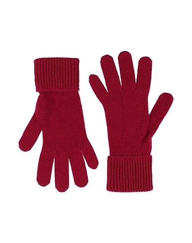 BURBERRY PRORSUM Gloves Garnet 95% Cashmere, 5% Polyamide