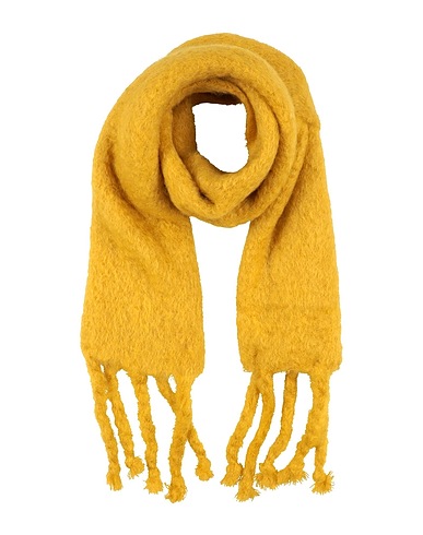 JIL SANDER Sciarpe e foulard Senape 73% Lana mohair, 24% Lana, 3% Poliammide