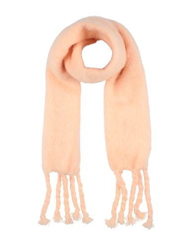JIL SANDER Scarves and foulards Apricot 73% Mohair wool, 24% Wool, 3% Polyamide