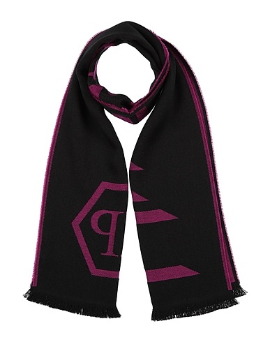 PHILIPP PLEIN Écharpes et foulards Mauve 50% Laine, 50% Acrylique