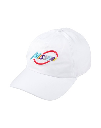 MISSONI Hat White 100% Cotton