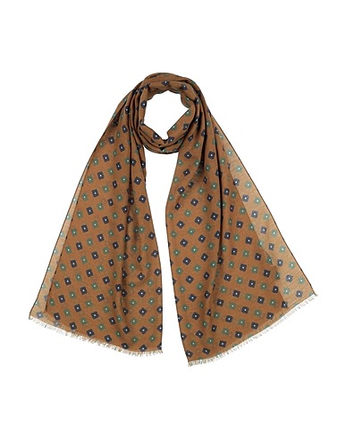 FRANCO BASSI Sciarpe e foulard Khaki 95% Lana, 5% Lana di yak