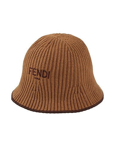 FENDI 帽子 カーキ コットン 70% / ナイロン 30%