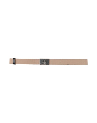 DUNHILL Fabric belt Beige Textile fibres