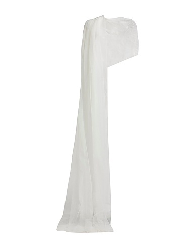 VIVIENNE WESTWOOD Scarves and foulards White 100% Recycled polyester