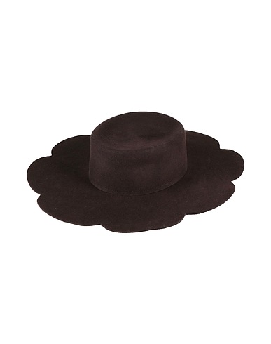 DESTREE Hat Dark brown 100% Natural fibres