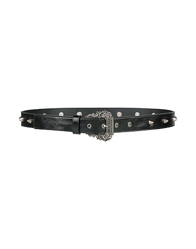 VERSACE JEANS COUTURE Belts Black Leather