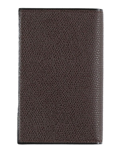 VALEXTRA Document holder Brown Leather