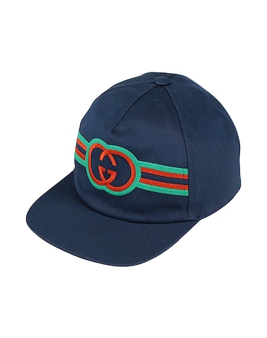GUCCI Hat Midnight blue 100% Cotton