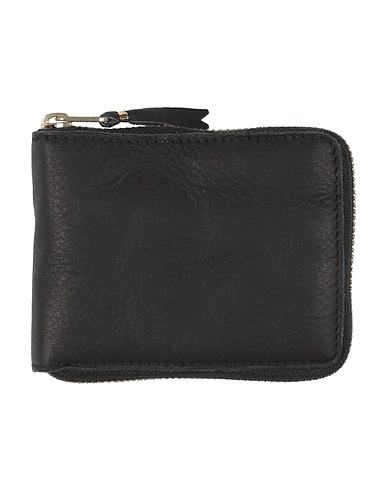 COMME des GARÇONS Wallet Black Leather