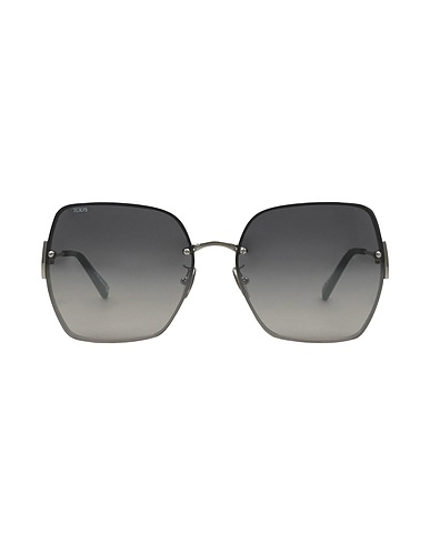 TOD'S Sunglasses Black Metal, Plastic